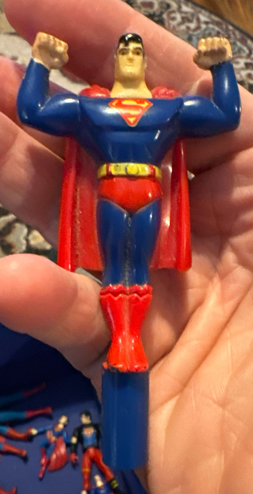 Superman Burger King Toy - DC Comics vinyl figure collectible - Main Image 2