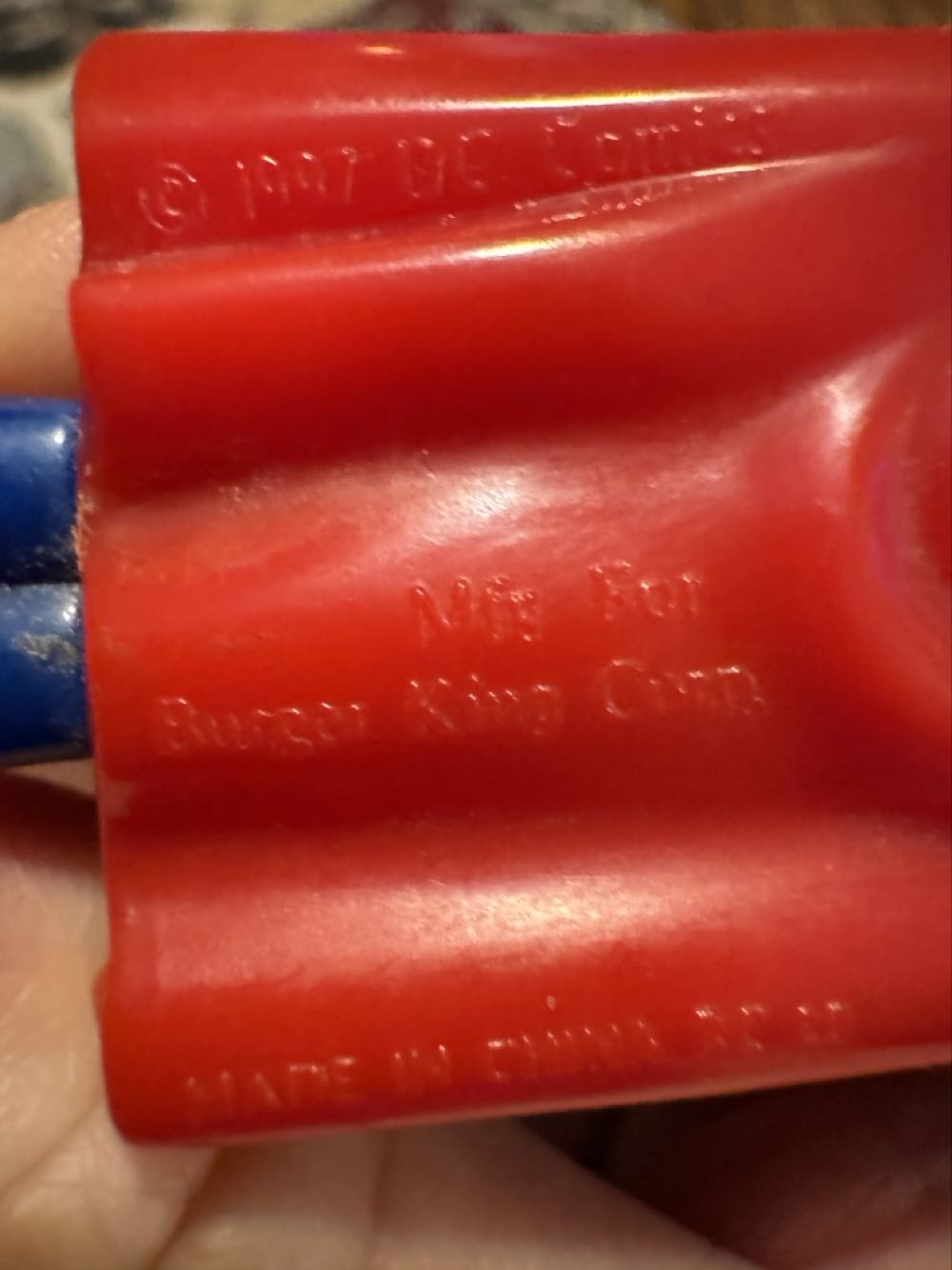 Superman Burger King Toy - DC Comics vinyl figure collectible - Main Image 3