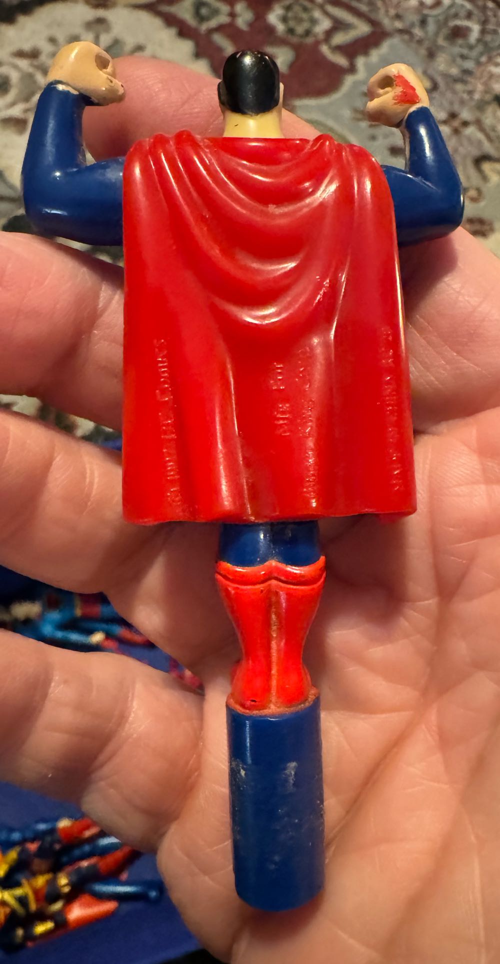 Superman Burger King Toy - DC Comics vinyl figure collectible - Main Image 4