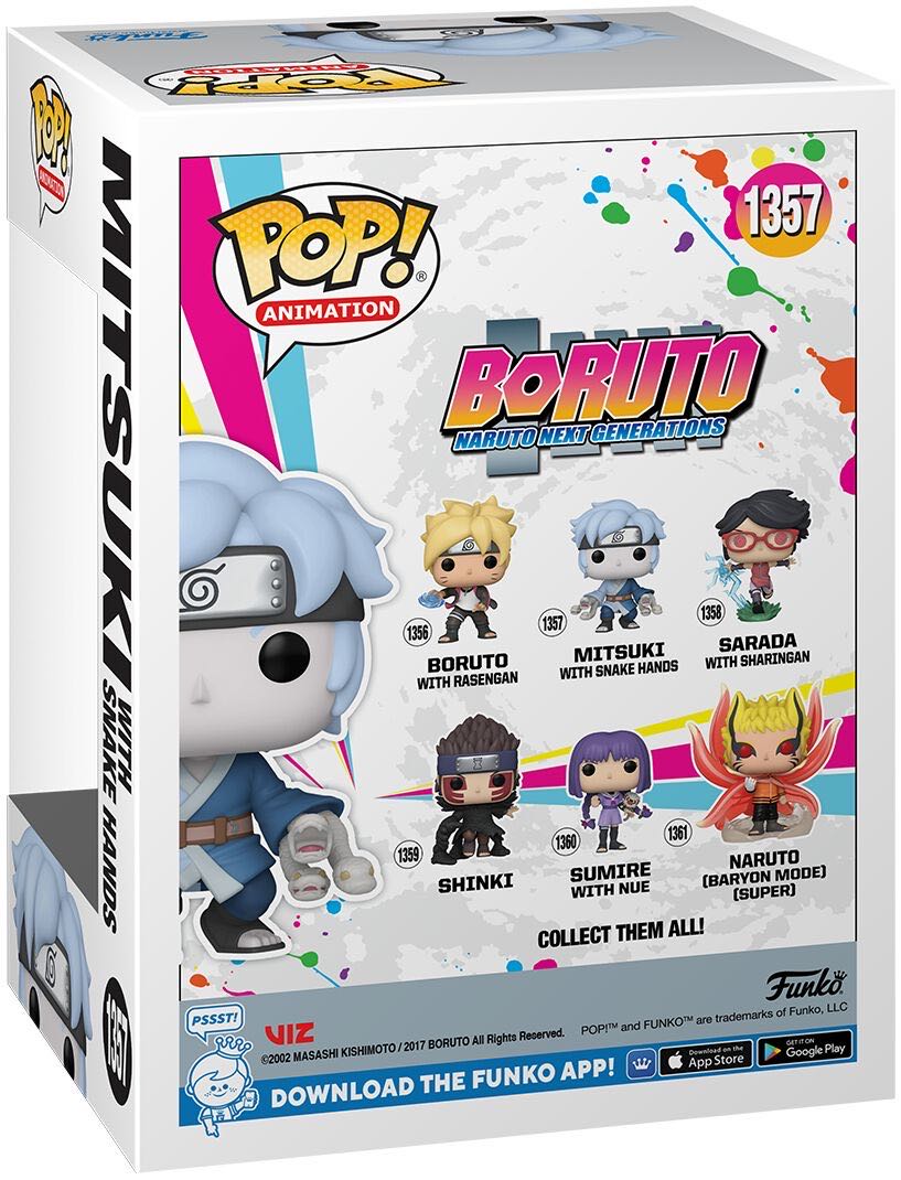 Mitsuki With Snake Hands - Boruto vinyl figure collectible [Barcode 889698613866] - Main Image 2