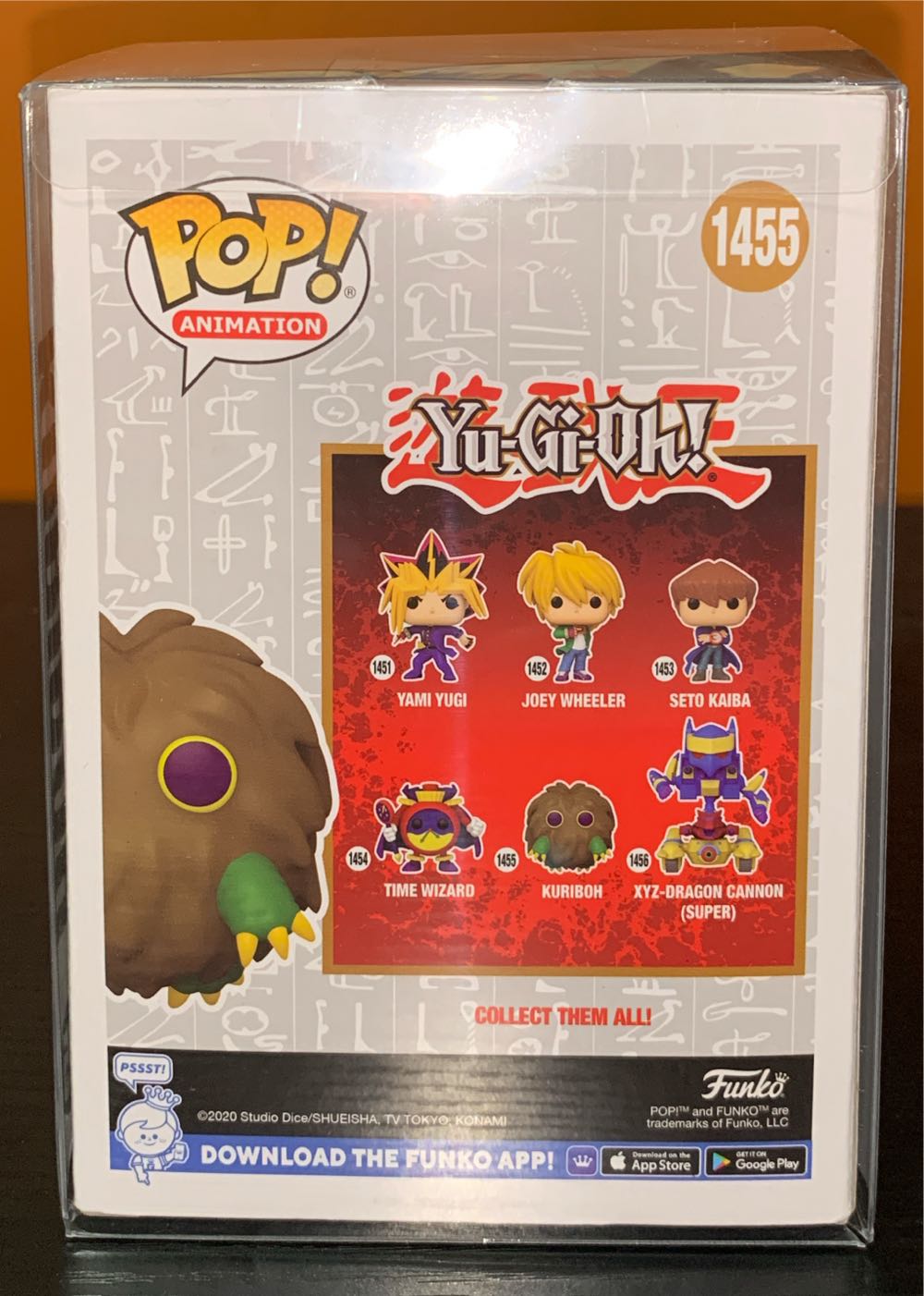 #1455: Kuriboh [Flocked]  vinyl figure collectible [Barcode 889698743891] - Main Image 3