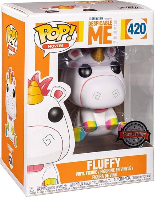 Fluffy - Despicable Me vinyl figure collectible [Barcode 889698409865] - Main Image 2