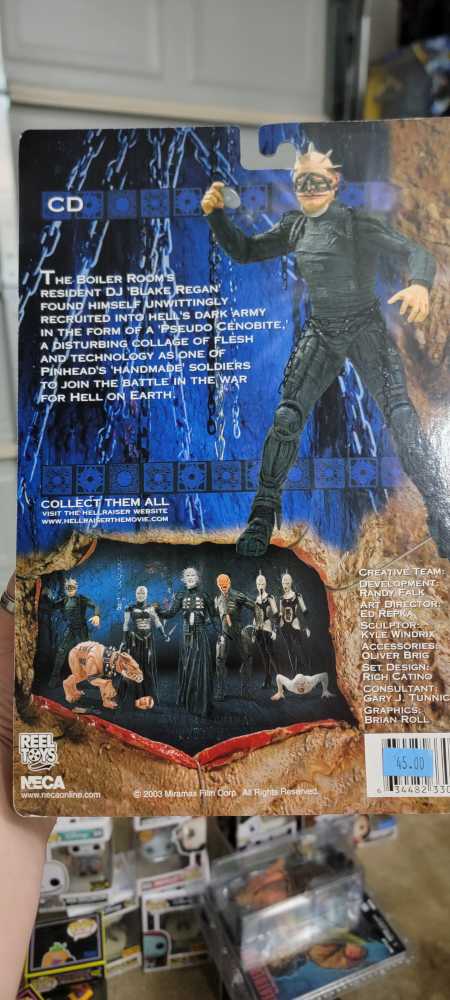 Hellraiser CD - Hellraiser vinyl figure collectible [Barcode 634482330128] - Main Image 3