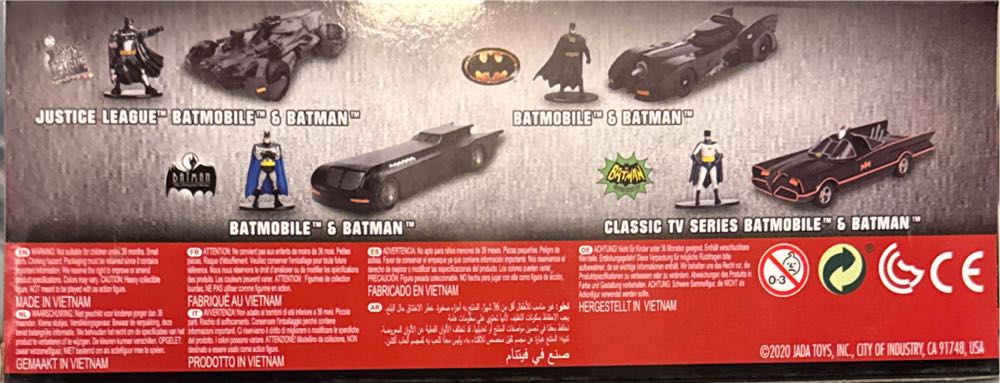 Batman Toys Dc Comics 1:32 Classic Tv Series Batmobile Die-cast Car With Batman Figure Toys For Kids And Adults  vinyl figure collectible [Barcode 801310317037] - Main Image 2