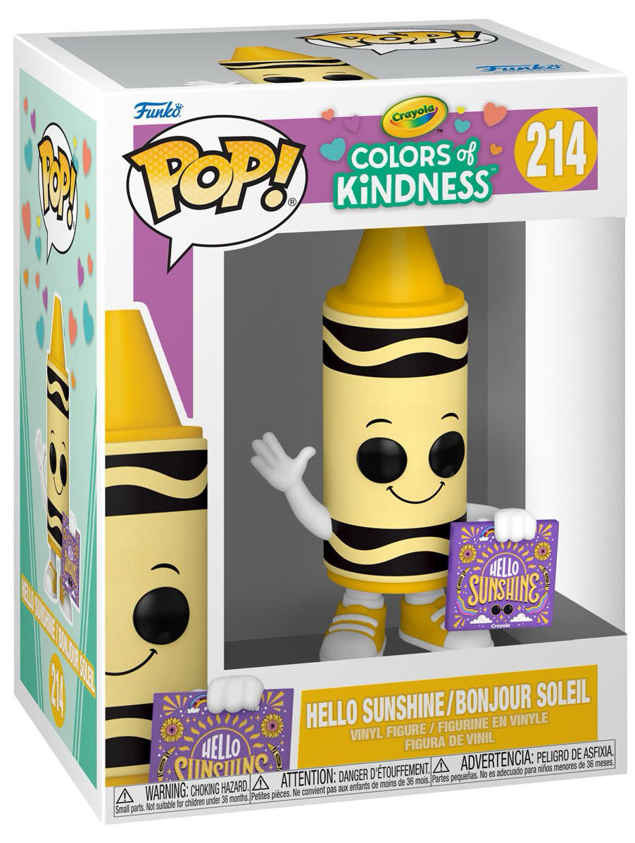 Colors of Kindness -214- Hello Sunshine / Bonjour Soleil  vinyl figure collectible [Barcode 889698725361] - Main Image 2