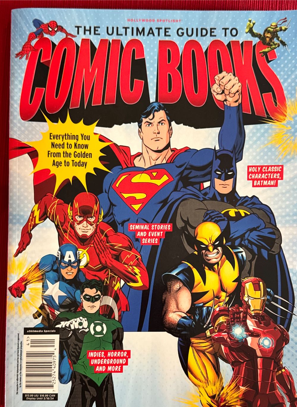 The Ultimate Guide To Comic Books Magazine  vinyl figure collectible [Barcode 725274409754] - Main Image 2