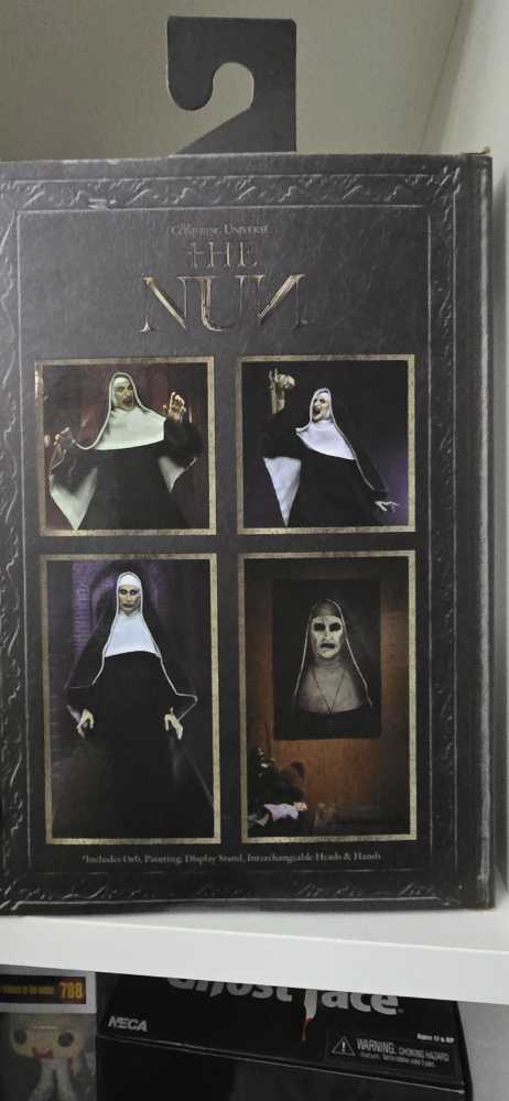 The Nun Conjuring Universe Ultimate Valak The Nun 7” Action Figure  vinyl figure collectible [Barcode 634482419786] - Main Image 4