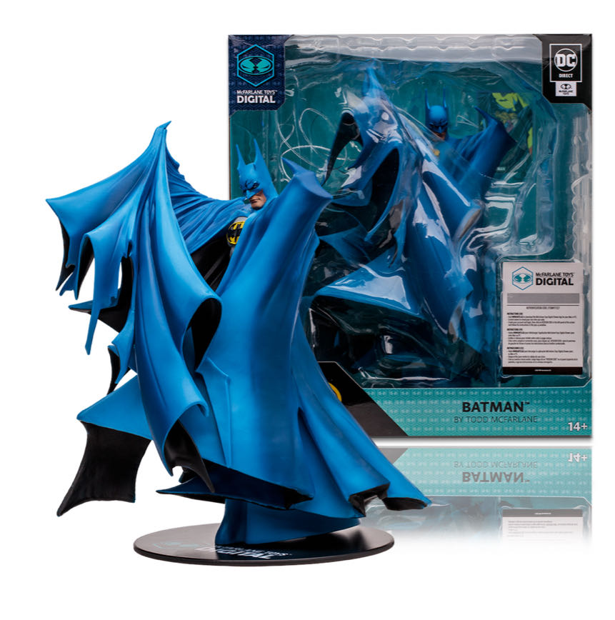 Batman By Todd McFarlane 1:8 Scale Statue With Digital Collectible - Batman vinyl figure collectible [Barcode 787926171327] - Main Image 2