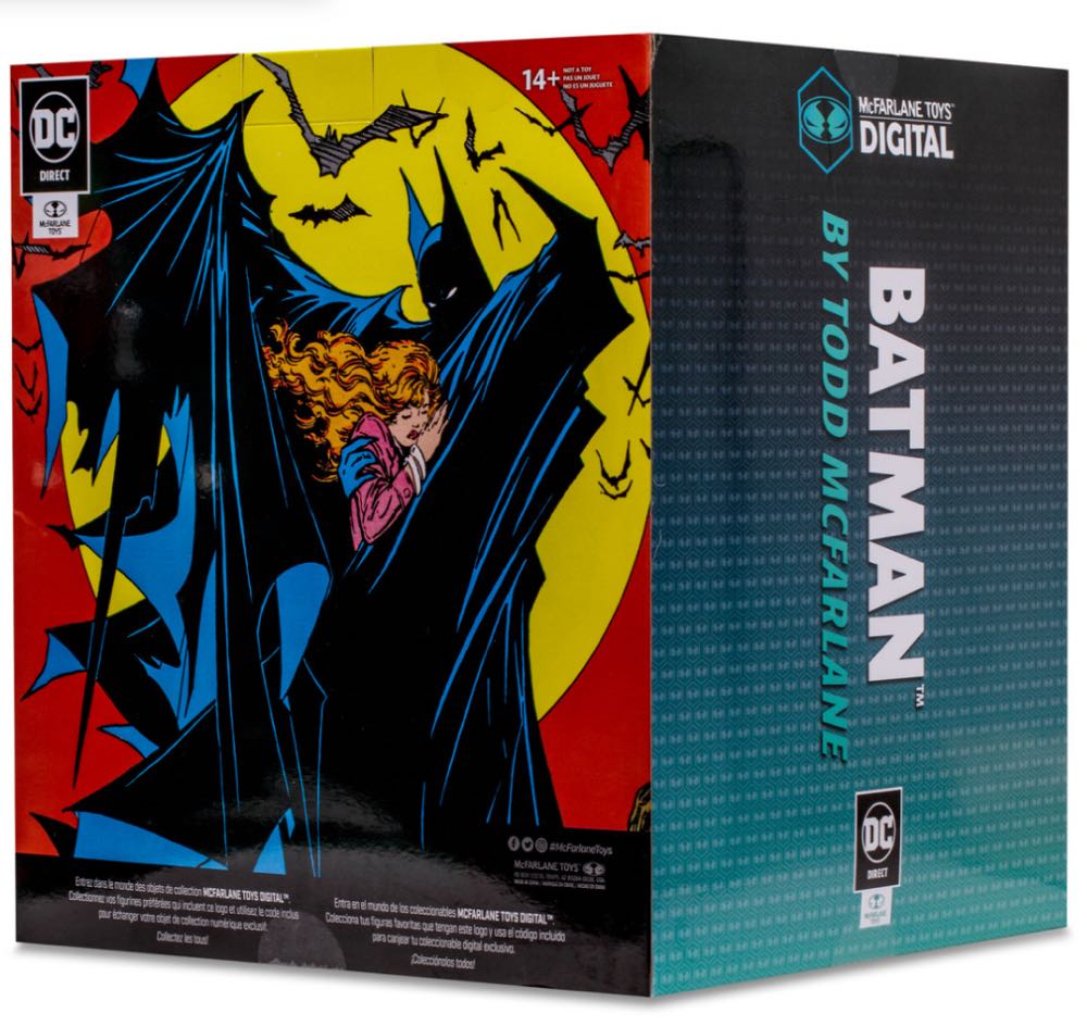 Batman By Todd McFarlane 1:8 Scale Statue With Digital Collectible - Batman vinyl figure collectible [Barcode 787926171327] - Main Image 4