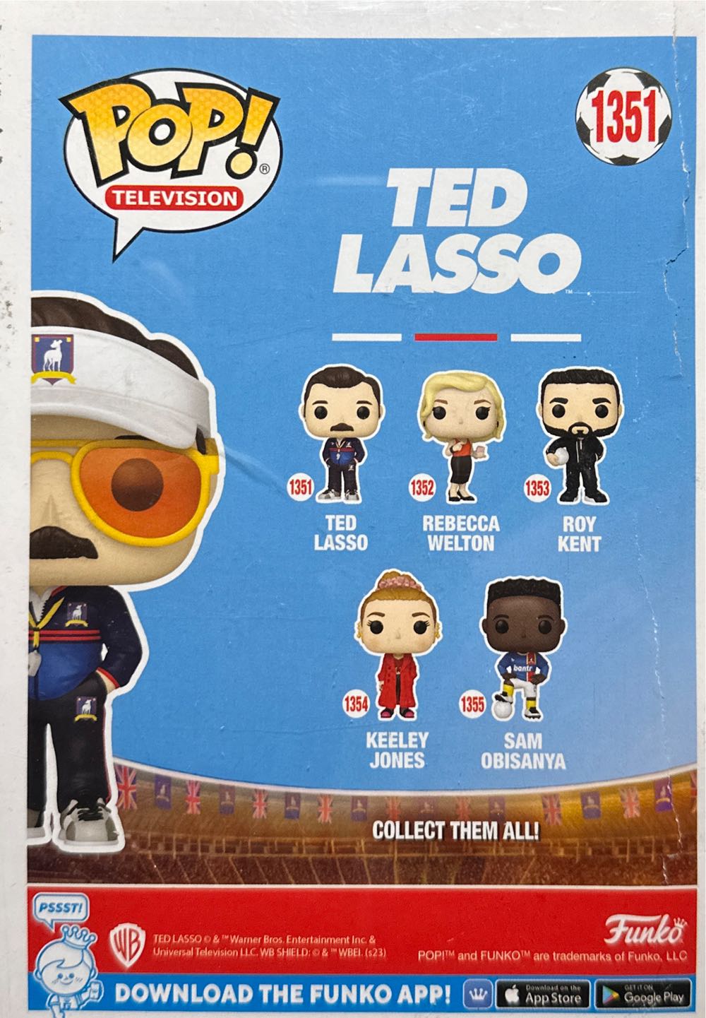 Ted Lasso (CHASE)  vinyl figure collectible [Barcode 889698657105] - Main Image 3