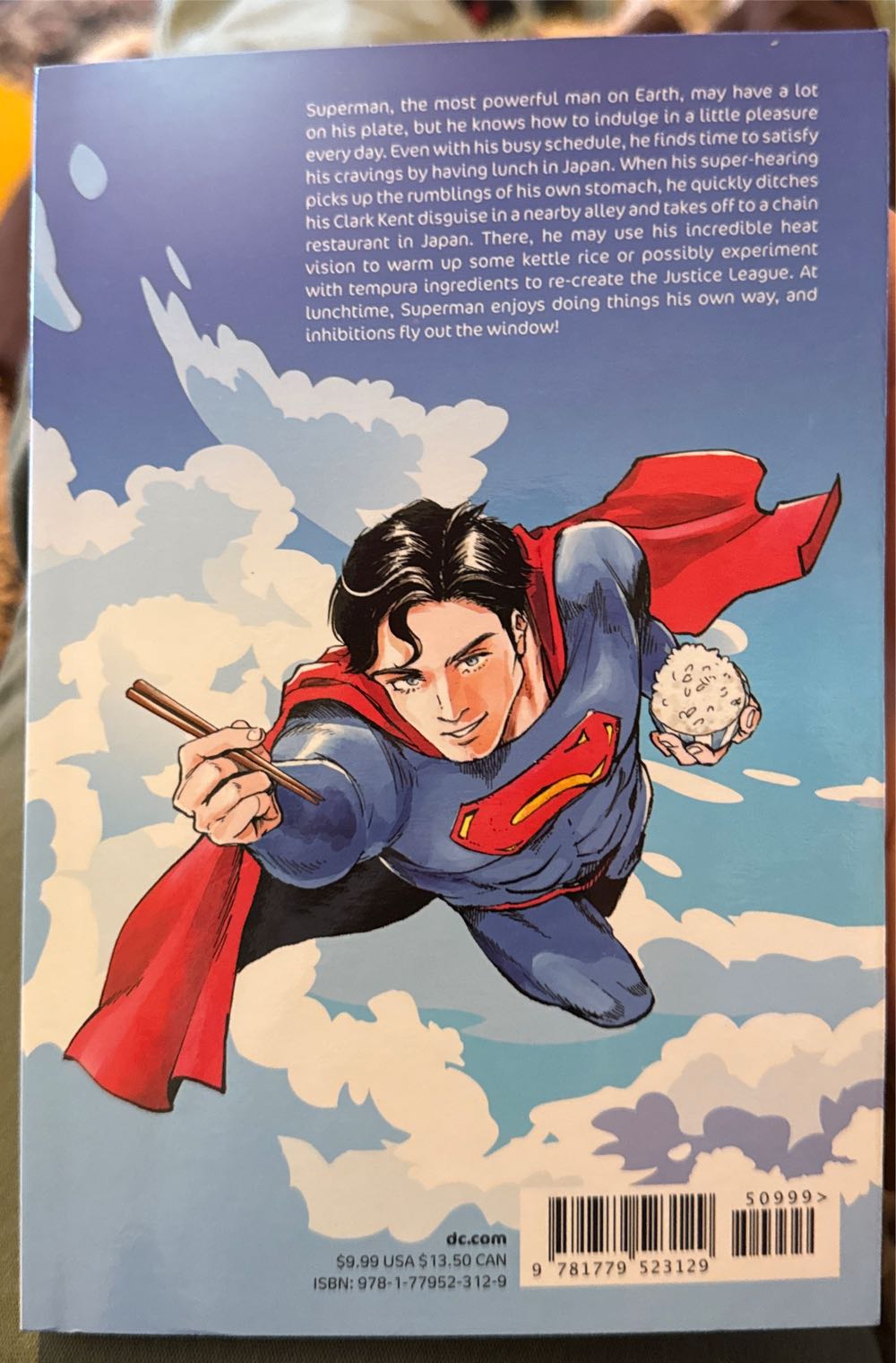 Superman Vs. Meshi Vol. 1 - DC Comics vinyl figure collectible [Barcode 9781779523129] - Main Image 2