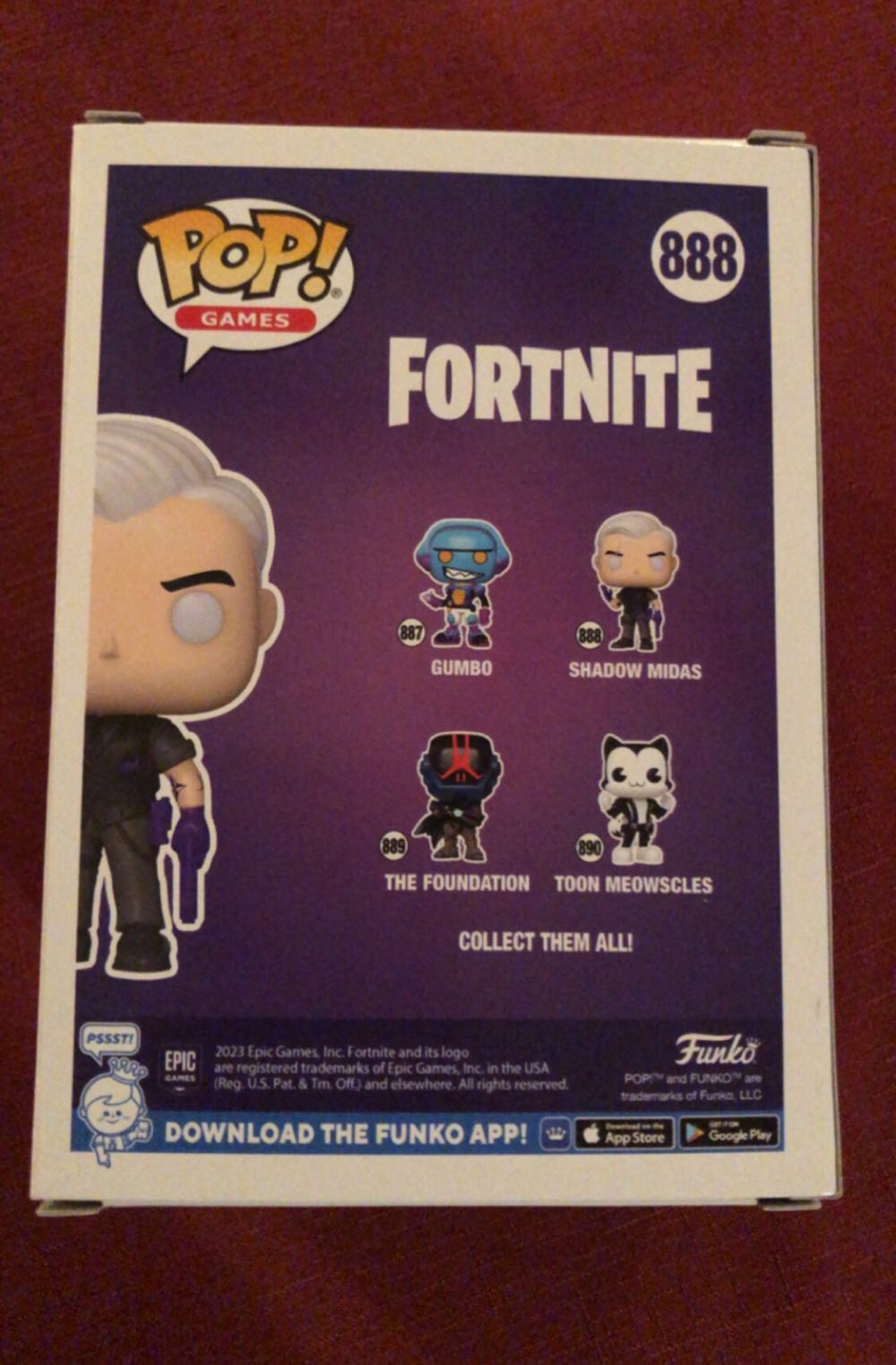 Fortnite - Shadow Midas - Fortnite vinyl figure collectible [Barcode 889698664196] - Main Image 2