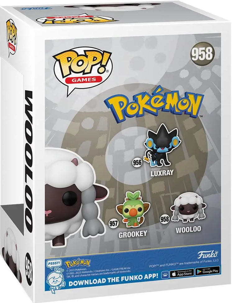 Wooloo - Pokémon vinyl figure collectible [Barcode 889698705875] - Main Image 2