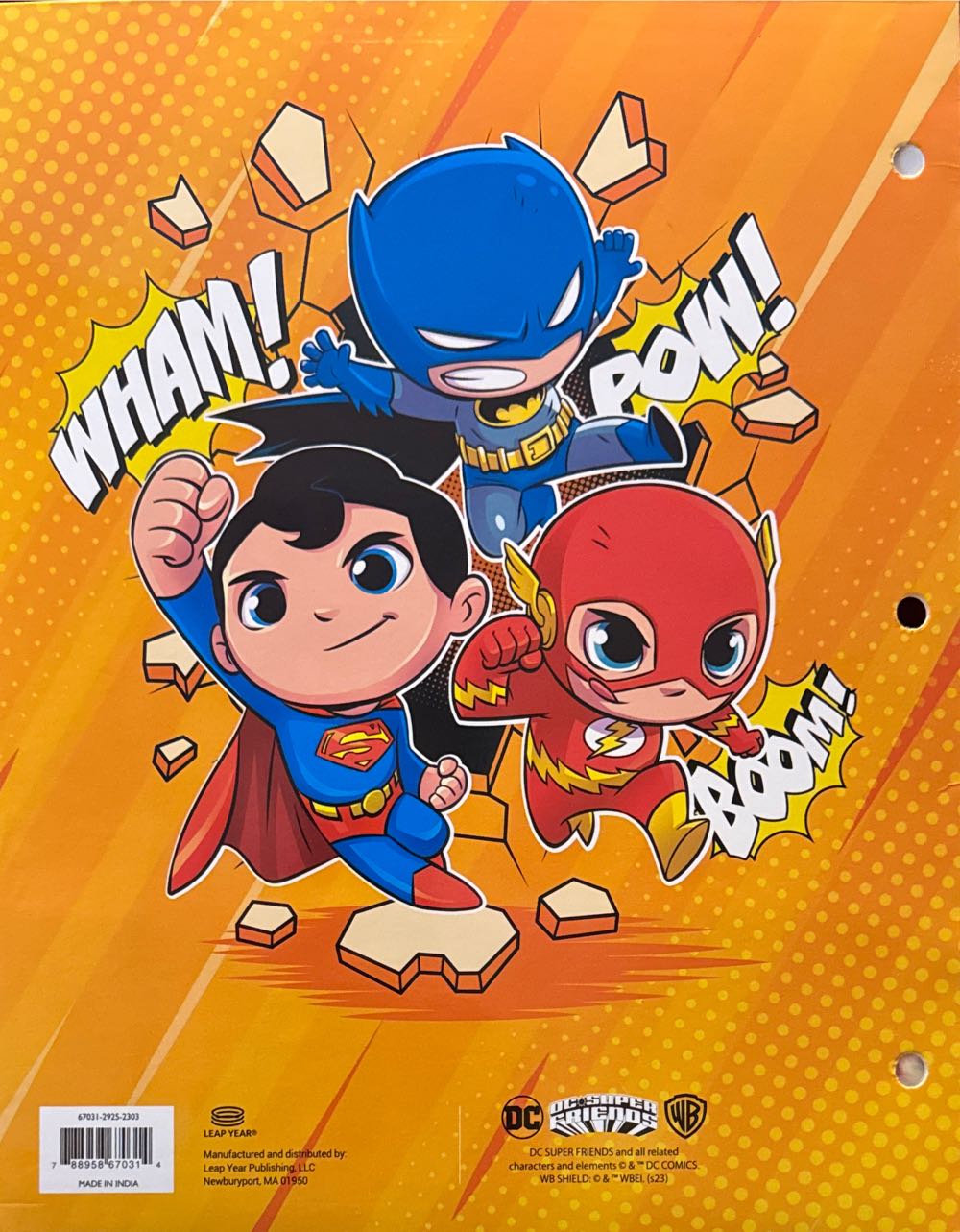 Two Pocket Folder Air Force Theme - DC Comics vinyl figure collectible [Barcode 788958670314] - Main Image 2