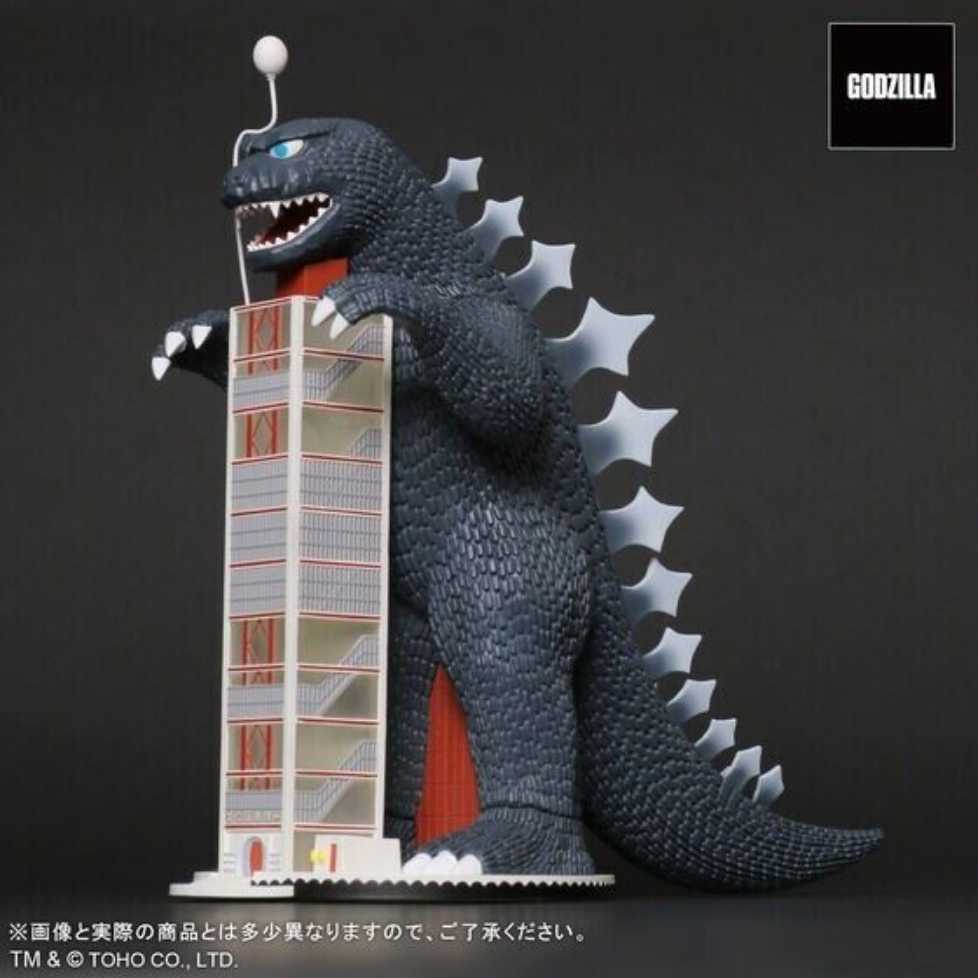 TOHO MANIACS Godzilla Tower - Godzilla vinyl figure collectible [Barcode 4532149022590] - Main Image 2