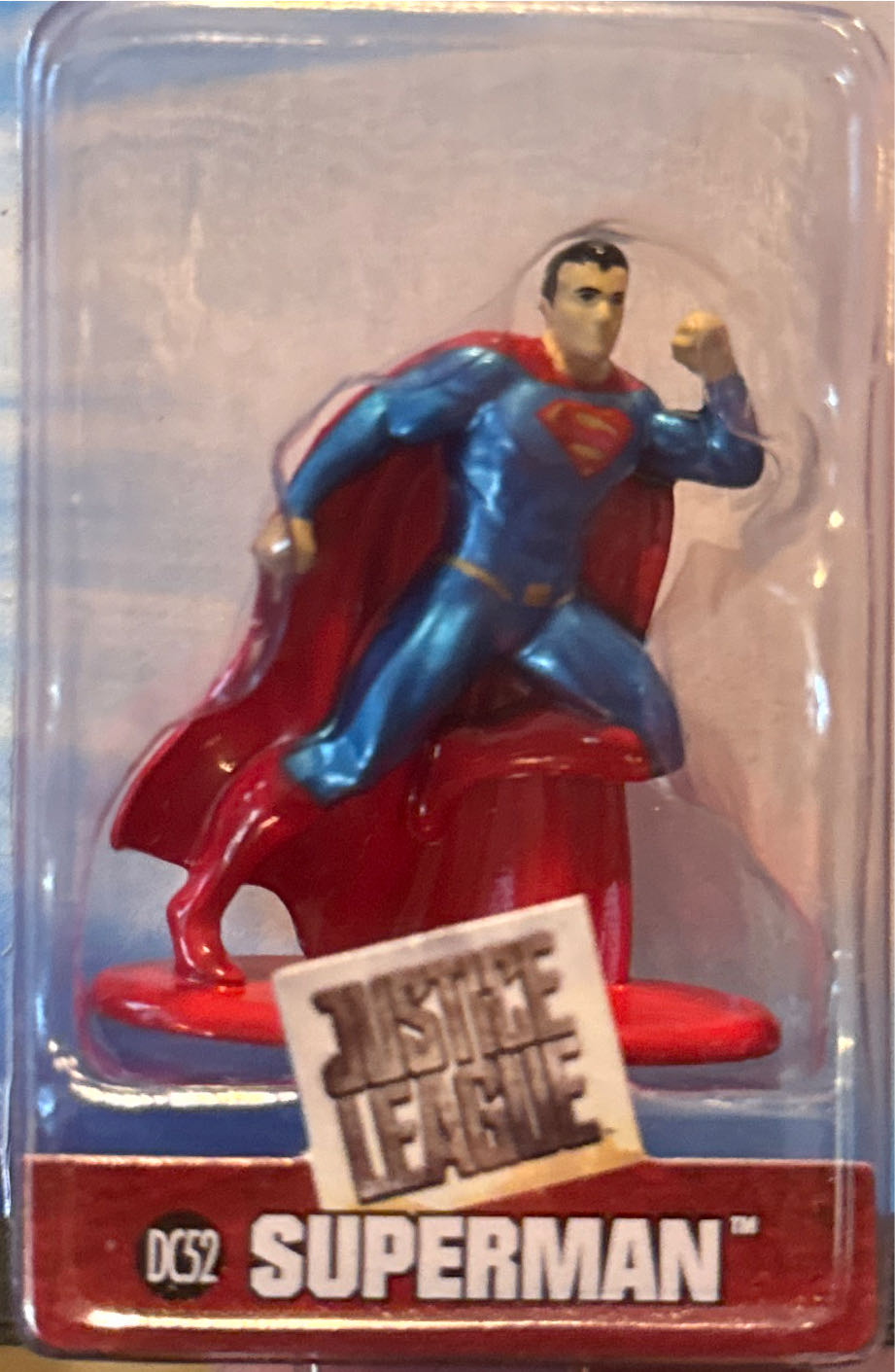 Nano Metal Figs DC52 Justice League Superman - DC Comics vinyl figure collectible [Barcode 801310844069] - Main Image 4