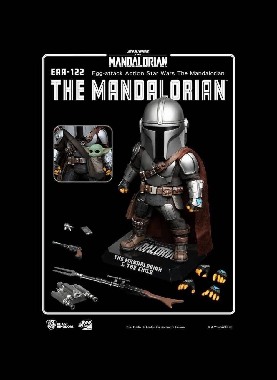 Star Wars: The Mandalorion EAA-122  vinyl figure collectible [Barcode 4711061145765] - Main Image 3