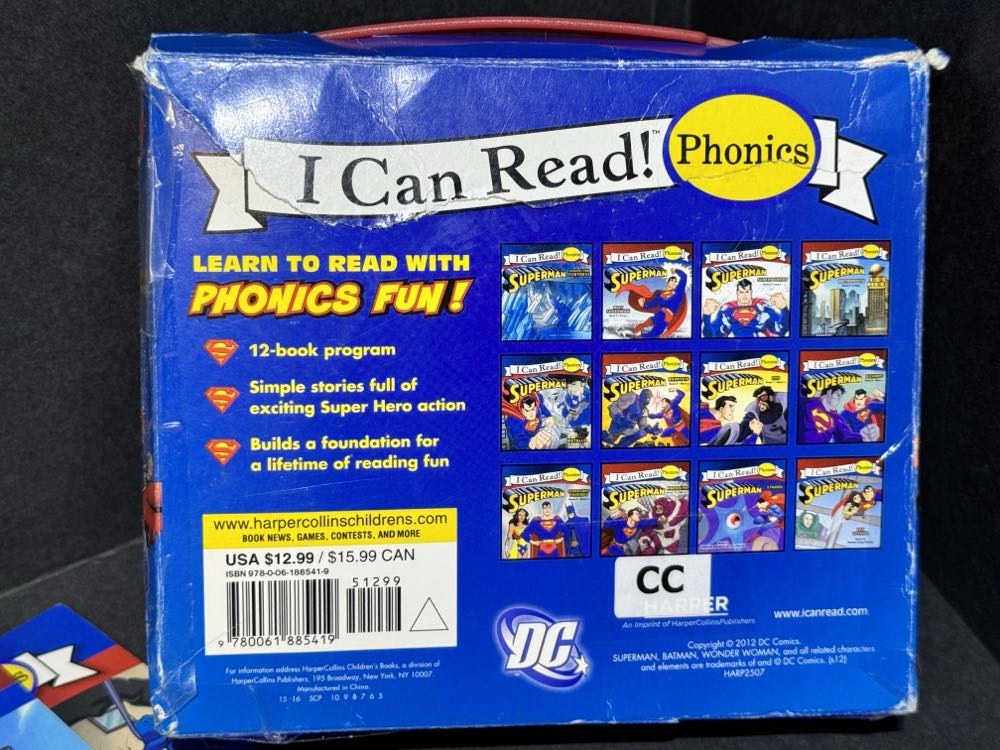 Phonics Book Set Superman - DC Comics vinyl figure collectible - Main Image 2