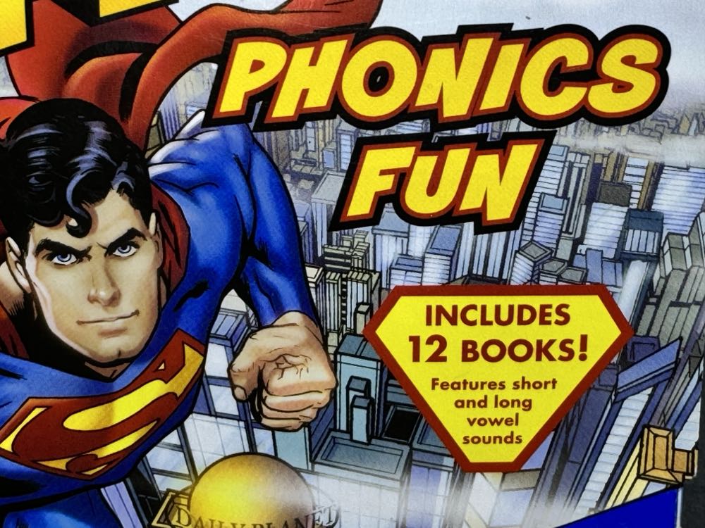Phonics Book Set Superman - DC Comics vinyl figure collectible - Main Image 3