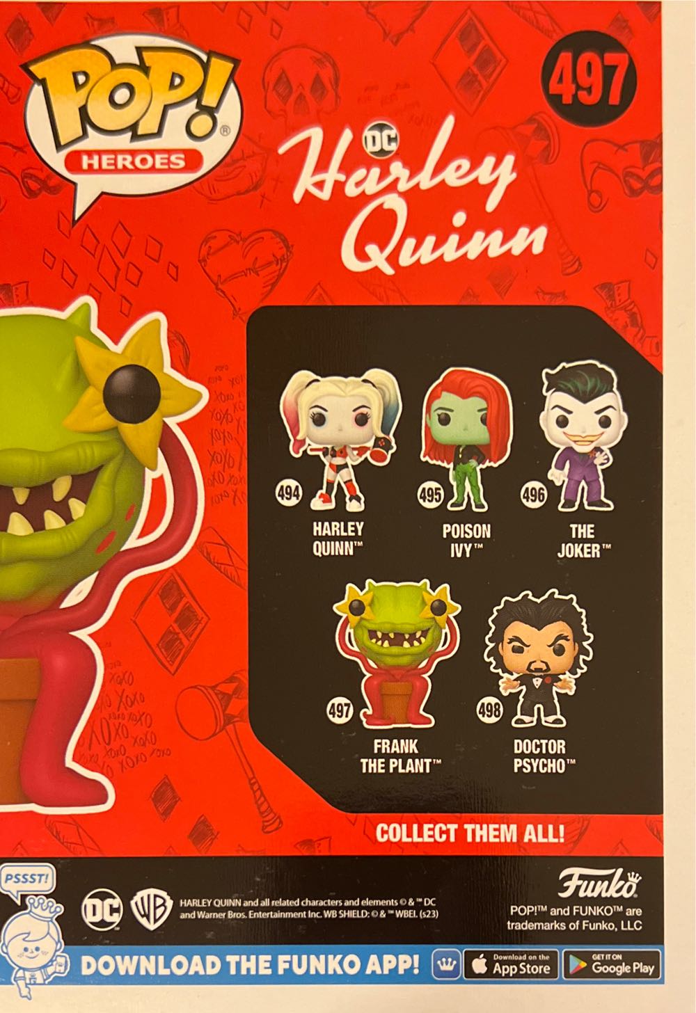 Frank The Plant  vinyl figure collectible [Barcode 889698758475] - Main Image 2