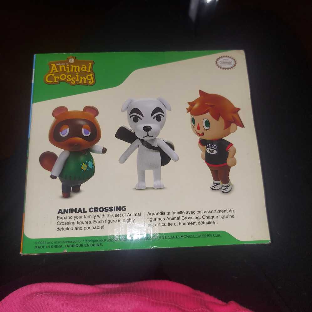 Super Mario Nintendo Animal Crossing Action Figures Multi-pack Poseable Articulated 2.5-inch Collectible Toys Perfect For Kids & Collectors Alike! For Ages 3  vinyl figure collectible [Barcode 192995410404] - Main Image 3