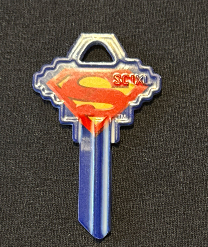 Key Blank By Kwikset - Superman  vinyl figure collectible - Main Image 2