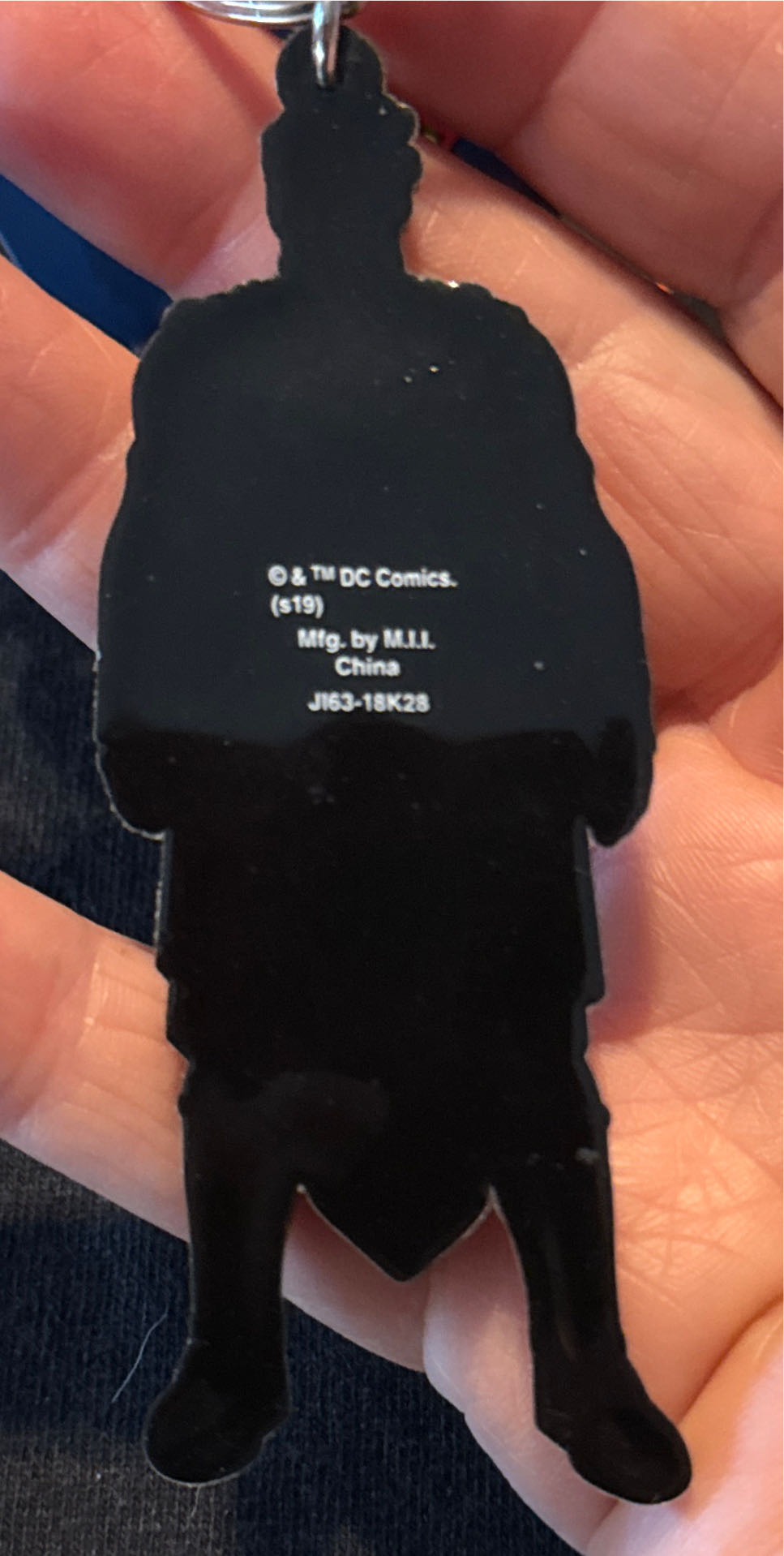 Key Ring Dc Superman Figural Soft Touch Pvc Key Ring 3” Multicolor - DC Comics vinyl figure collectible [Barcode 077764458422] - Main Image 3