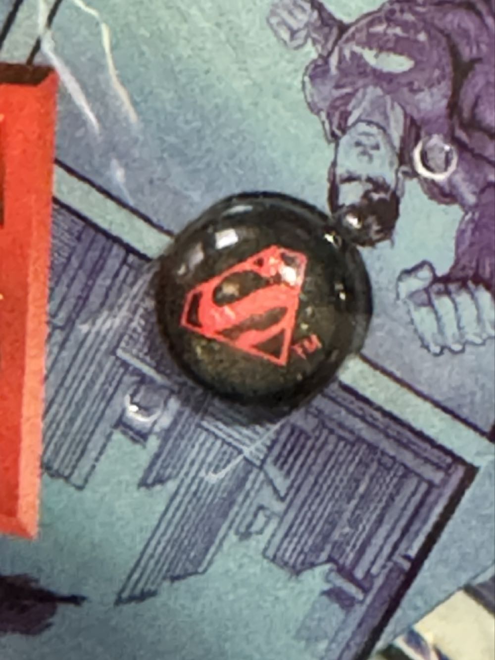 Earing Studs Superman Black - DC Comics vinyl figure collectible - Main Image 3