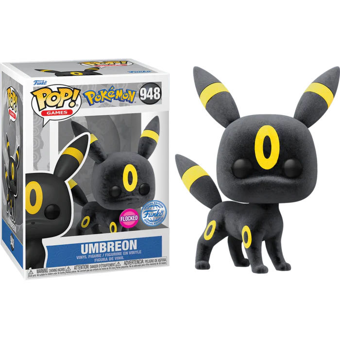 Umbreon (Flocked, Pre-Release) - Pokémon vinyl figure collectible [Barcode 889698683777] - Main Image 2