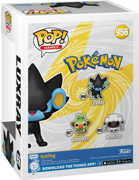 Luxray - Pokémon vinyl figure collectible [Barcode 889698705868] - Main Image 2