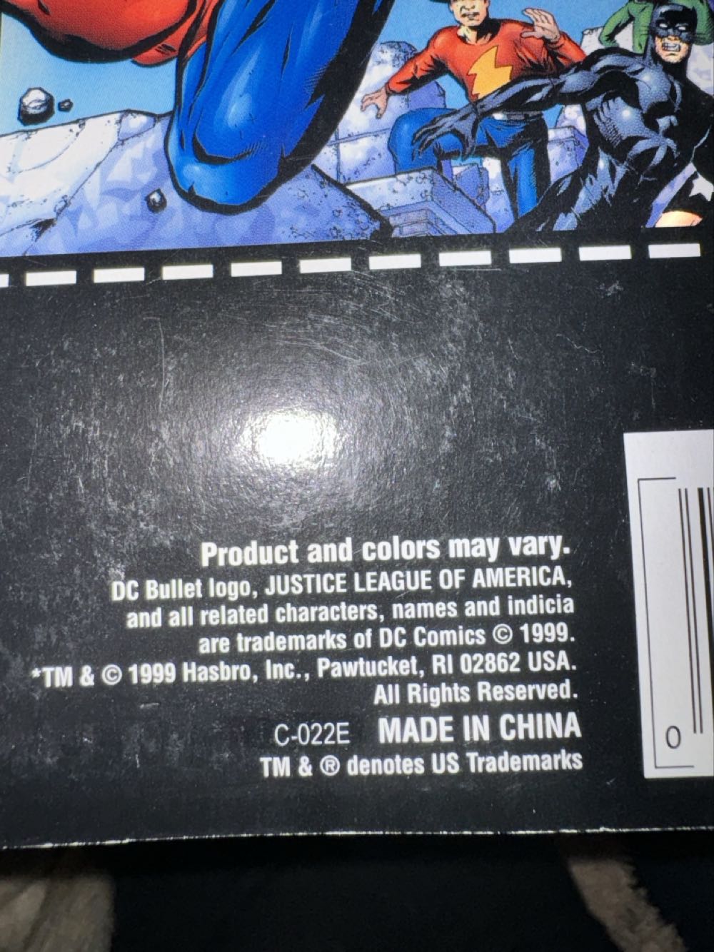 Jla Justice League Of America 5” Superman W Gold Chest Plate Action Hasbro Dc Figure  vinyl figure collectible [Barcode 076930260326] - Main Image 4