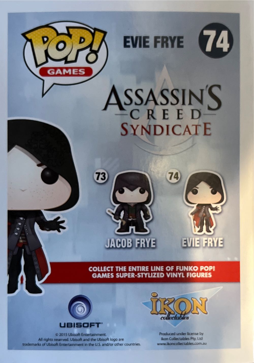 Assassin’s Creed Syndicate Evie Frye - Assassin’s Creed vinyl figure collectible - Main Image 2