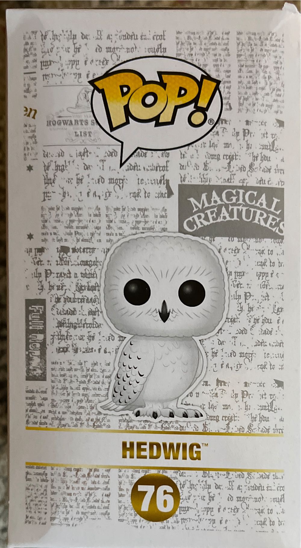 Harry Potter Hedwig  vinyl figure collectible - Main Image 2