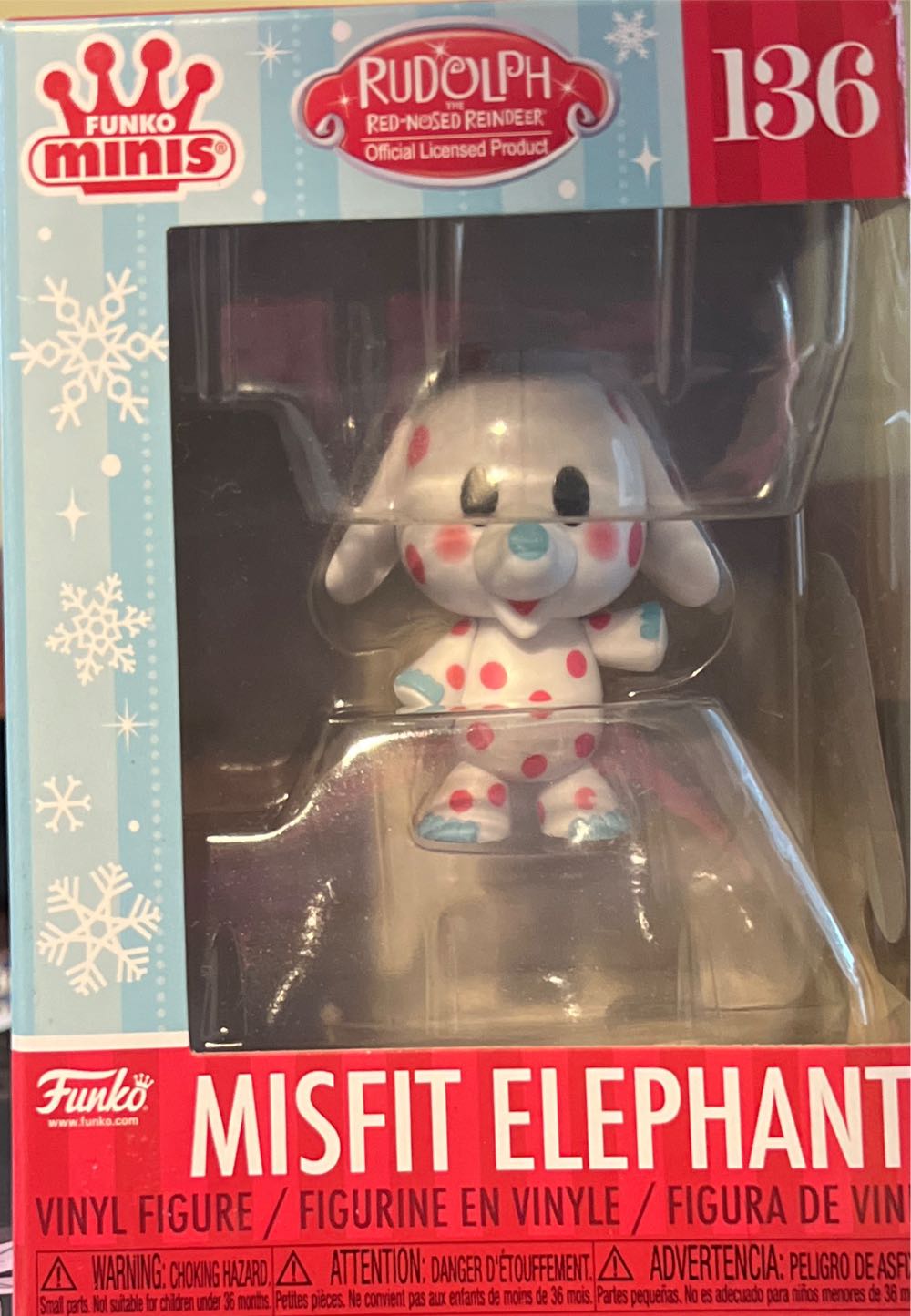 Clarice - Rudolph the Red-Nosed Reindeer vinyl figure collectible [Barcode 889698643450] - Main Image 2