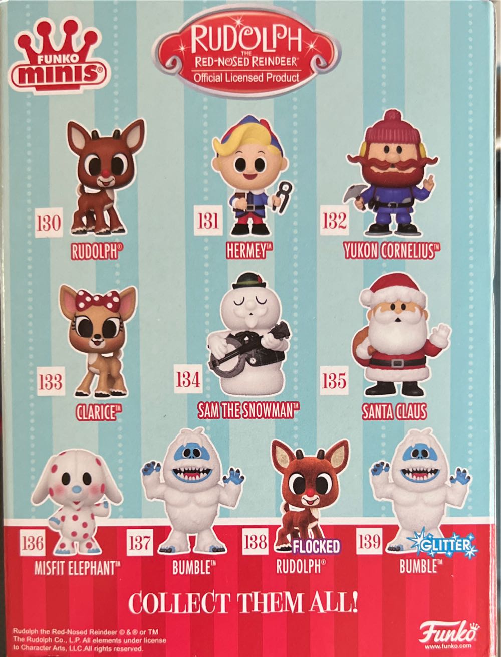 Clarice - Rudolph the Red-Nosed Reindeer vinyl figure collectible [Barcode 889698643450] - Main Image 4