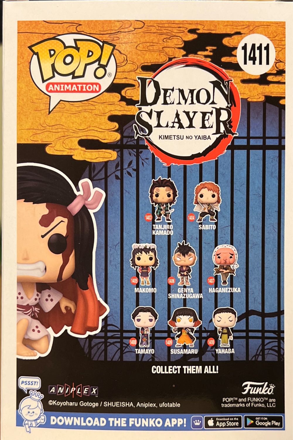 Nezuko Kamado  - Demon Slayer vinyl figure collectible - Main Image 2