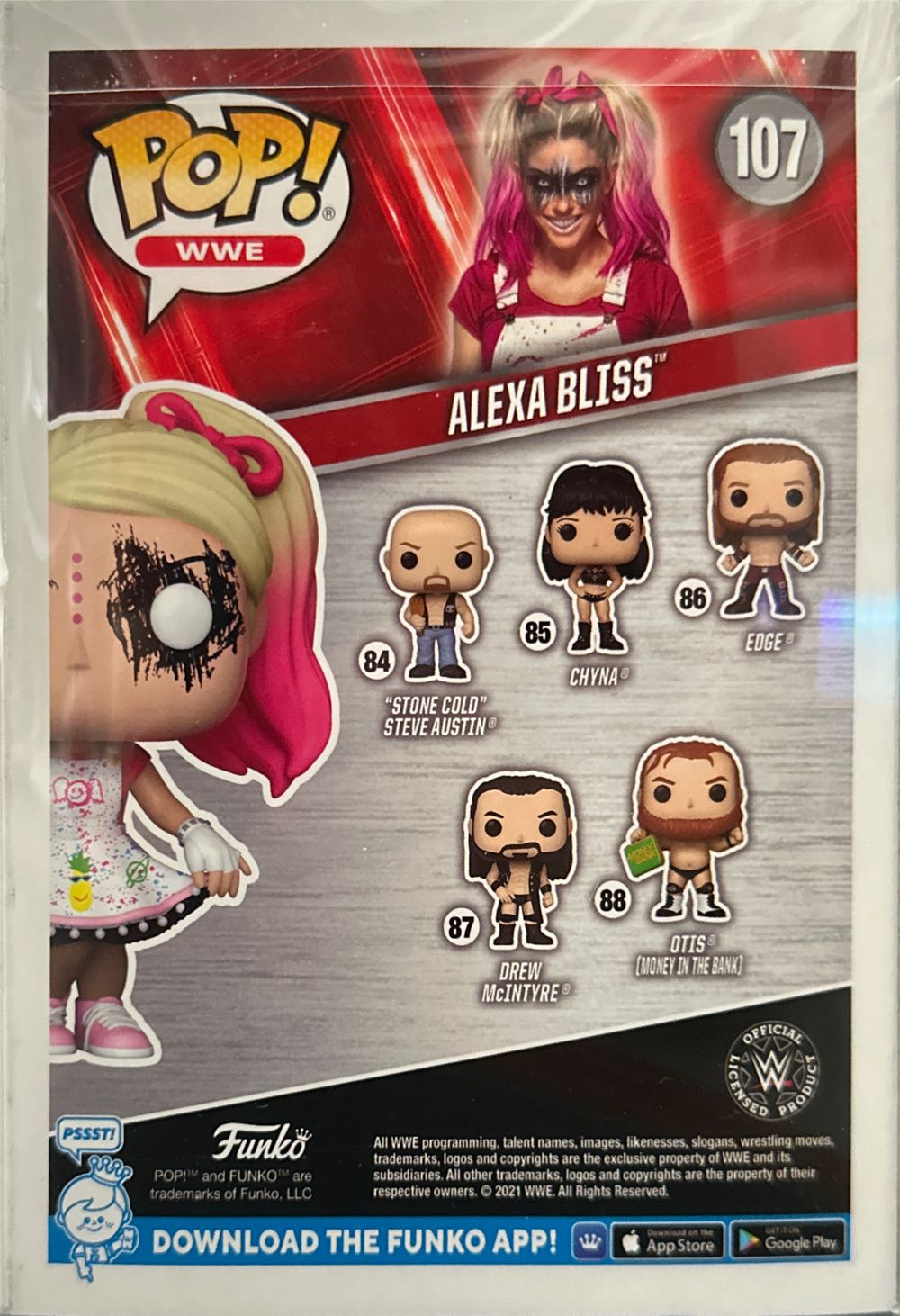 Alexa Bliss - WWE vinyl figure collectible [Barcode 889698614641] - Main Image 4