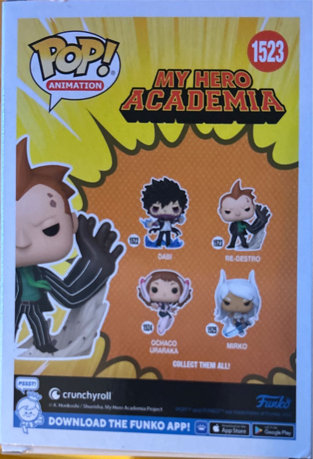 #1523 Animation: My Hero Academia: Re-Destro - My Hero Academia vinyl figure collectible [Barcode 889698755580] - Main Image 3