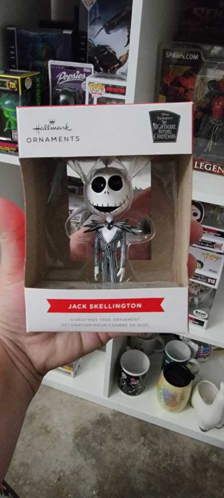 TheNightmare Before Christmas Jack Skellington Christmas Ornamentres  vinyl figure collectible [Barcode 763795713394] - Main Image 2