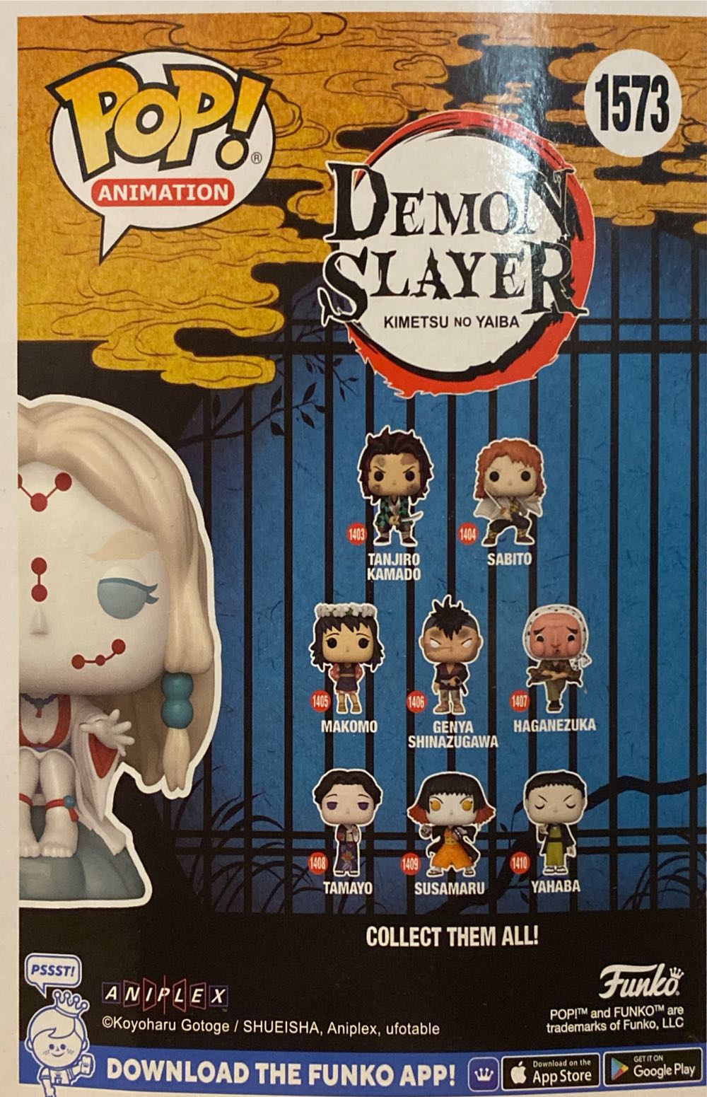 Spider Demon Mother - Demon Slayer vinyl figure collectible [Barcode 889698776226] - Main Image 3