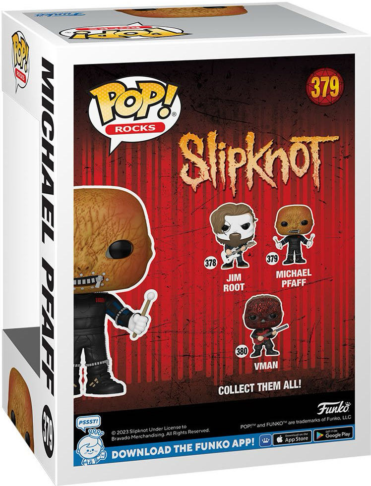 Michael Pfaff- Slipknot - Musicians vinyl figure collectible [Barcode 889698674393] - Main Image 2