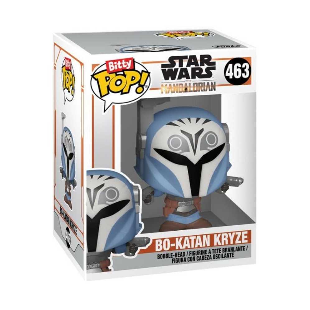 Funko Bitty Pop! The Mandalorian Mini Collectible Toys 4-pack  heavy Infantry Mandalorian The Armorer Bo-katan Kryze & Mystery Chase Figure Styles May Vary - Star Wars: The Mandalorian vinyl figure collectible [Barcode 889698754514] - Main Image 2