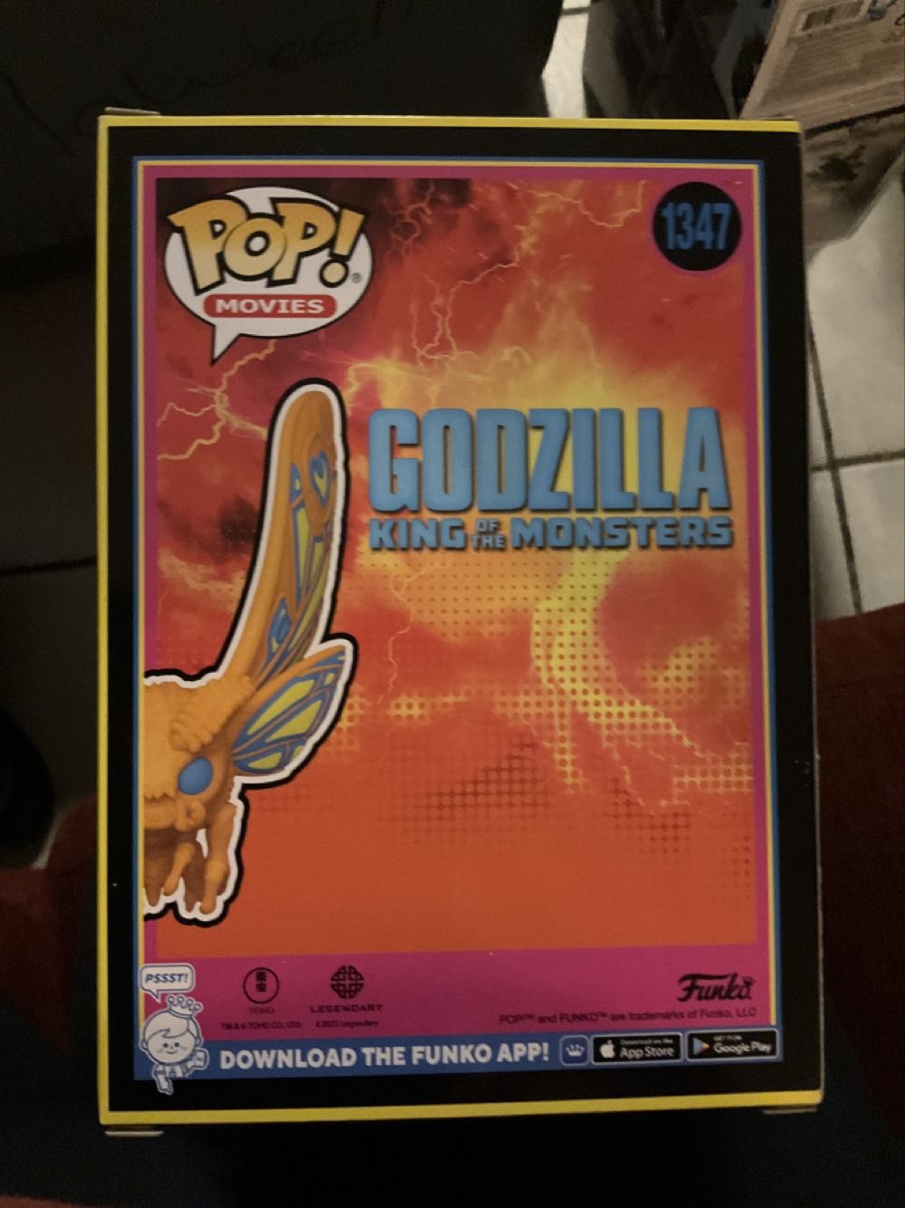 Mothra - Godzilla vinyl figure collectible [Barcode 889698687232] - Main Image 2