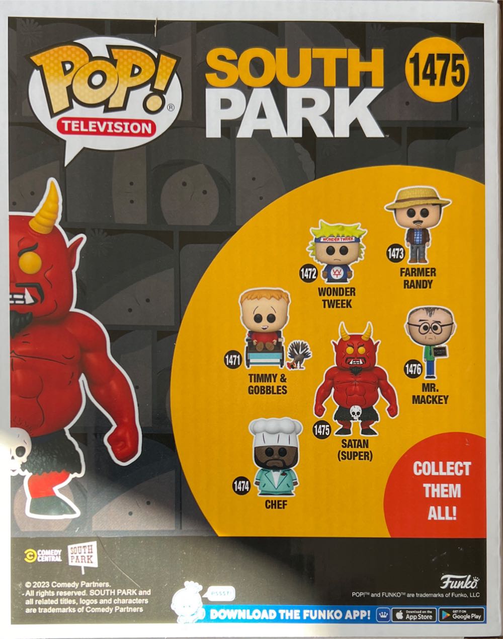 Satan - South Park vinyl figure collectible [Barcode 889698756747] - Main Image 2
