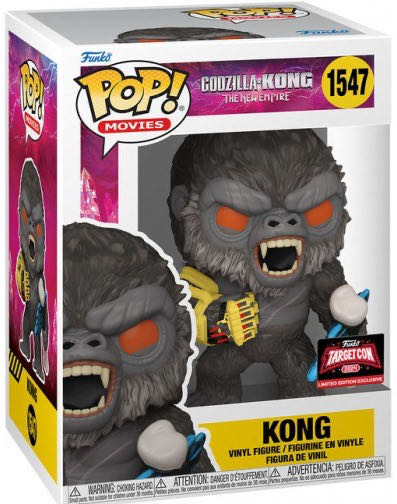 Funko Pop! Movies Godzilla X Kong: Kong  vinyl figure collectible [Barcode 889698766944] - Main Image 2