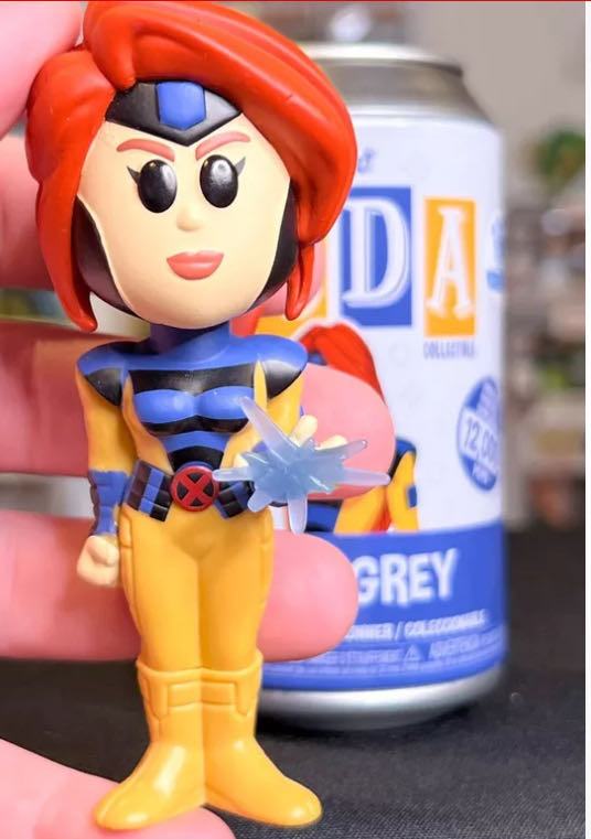 X-Men ‘97 Soda Jean Grey Chase - X-Men vinyl figure collectible [Barcode 889698741767] - Main Image 2