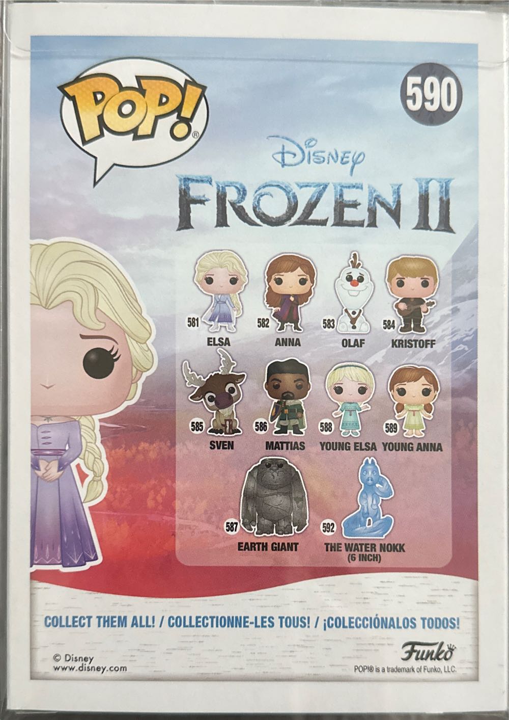 Elsa - Hot Topic Exclusive - Frozen vinyl figure collectible [Barcode 11942858] - Main Image 2