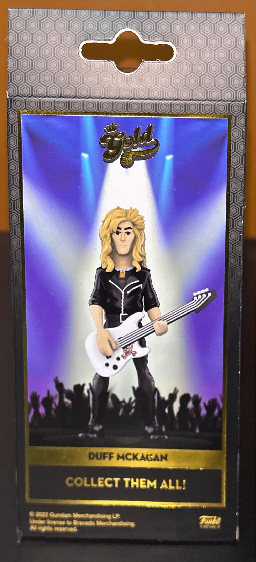 Duff McKagan - Guns N Roses - “5” FUNKOPOP - Funko Premium Vinyl Gold - Guns N Roses vinyl figure collectible [Barcode 889698657785] - Main Image 3