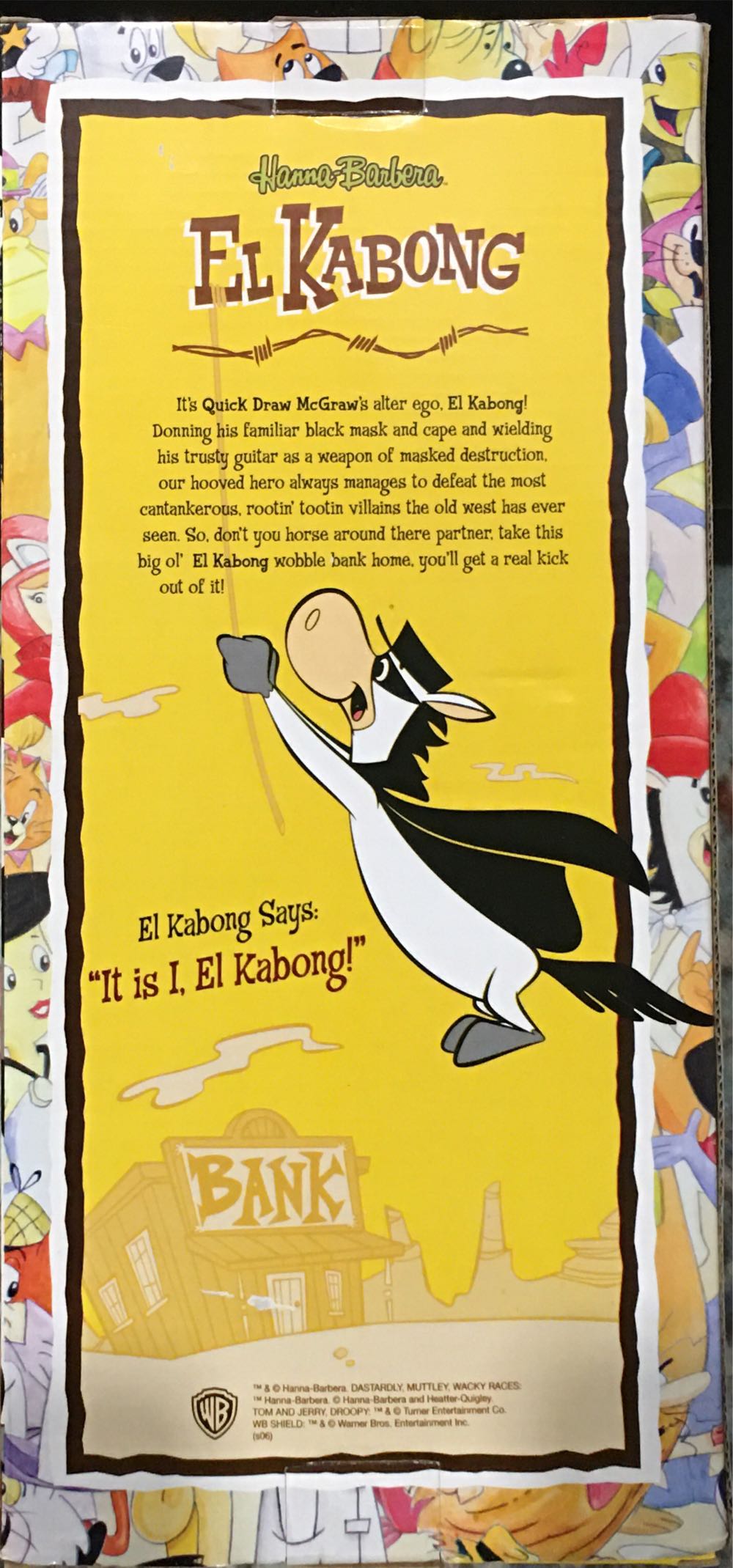 El Kabong Wacky Wobbler Talking Bobble - Funko vinyl figure collectible [Barcode 830395081274] - Main Image 2