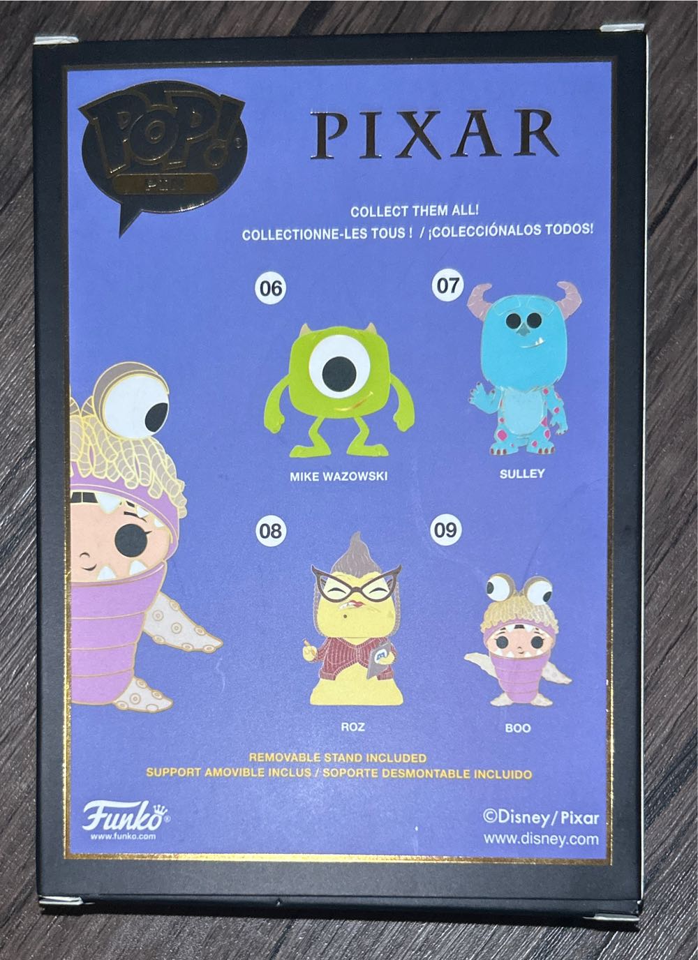 #09 Disney: Monsters Inc: Boo In Monster Suit (Auto) - Monsters Inc. vinyl figure collectible [Barcode 671803376243] - Main Image 2